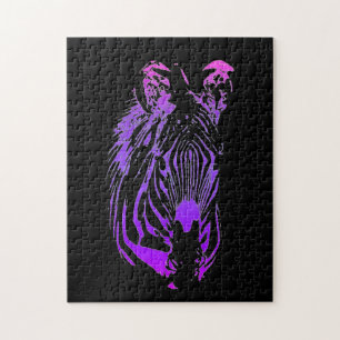 Rainbow Zebra Jigsaw Puzzle