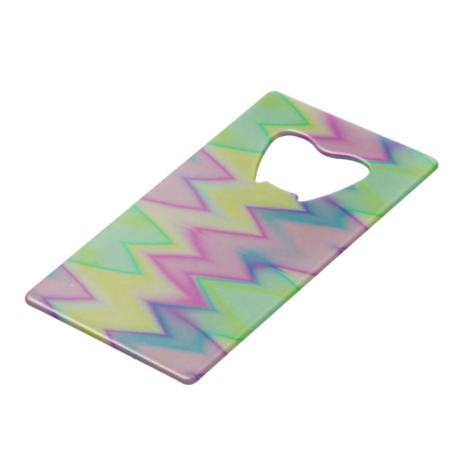 Rainbow Zigzags  (Back Angled)