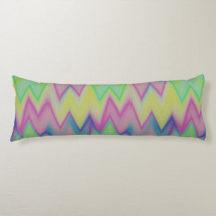 Rainbow Zigzags Body Cushion