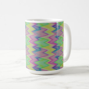 Rainbow Zigzags    Coffee Mug