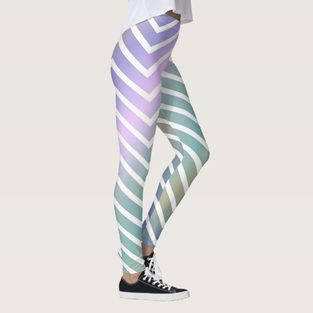Rainbow Zigzags Leggings (Right)