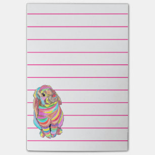 Rainbowbunny Post-it Notes