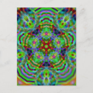 Rainbow'delica Postcard