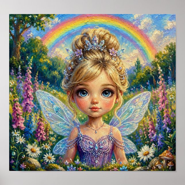 RainbowGardenFairy Poster (Front)