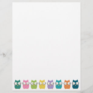 RainbOwls Letterhead