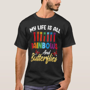 Rainbows and Butterflies Phlebotomist Women's Appa T-Shirt
