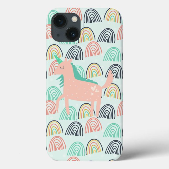 Rainbows and Unicorns Case-Mate iPhone Case (Back)
