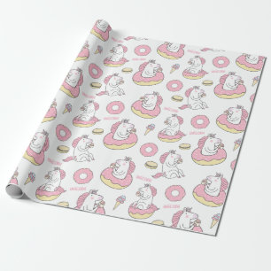 Rainbows and Unicorns Wrapping Paper