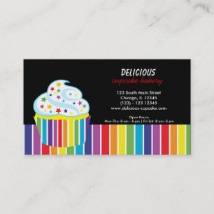 Rainbows Bakery Business Card