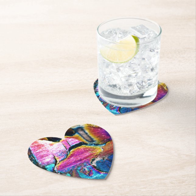 Rainbows of Stone  Paper Coaster (Insitu)