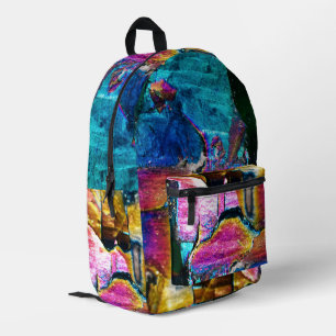Rainbows of Stone Printed Backpack