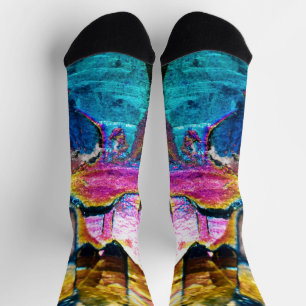 Rainbows of Stone  Socks