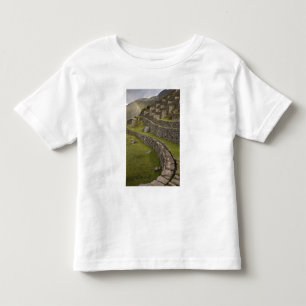 Rainbows over the agricultural terraces, Machu Toddler T-Shirt