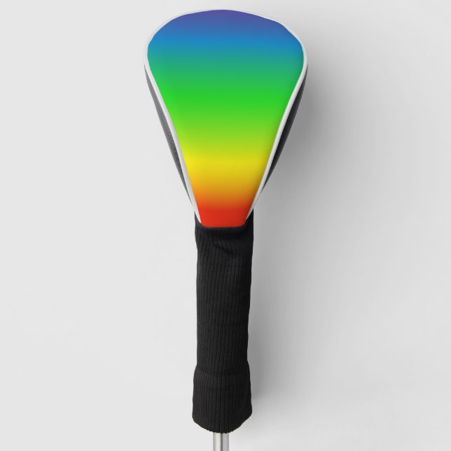 Rainbows! Show Your Love! Golf Head Cover (Front)