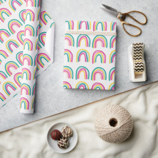 Rainbows Wrapping Paper