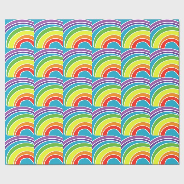 Rainbows  wrapping paper (Seam)