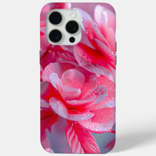 Raindrop Blush Pink Blossom iPhone 15 Pro Max Case