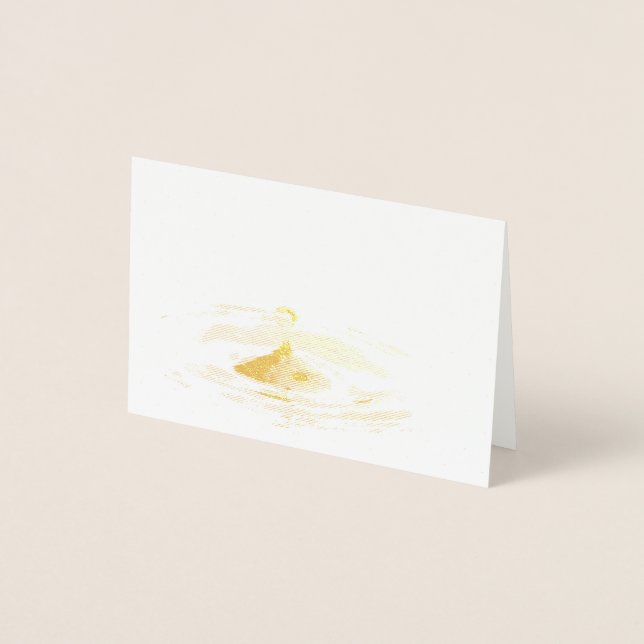 Raindrop Foil Card (Front)