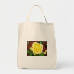 Raindrop Rose Grocery Bag