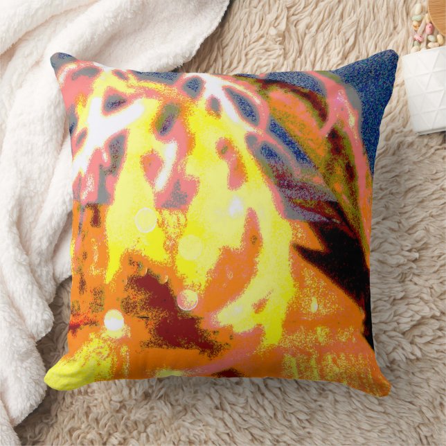 Raindrops Abstract Cushion (Blanket)