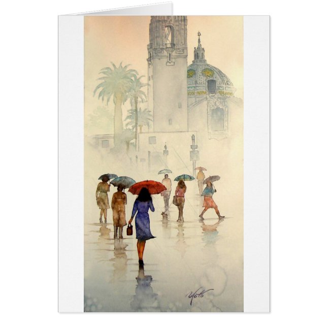 RAINDROPS, BALBOA PARK, SAN DIEGOCALIFORNIA (Front)