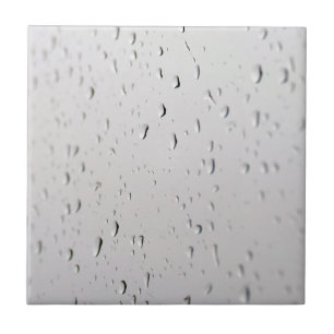 raindrops ceramic tile