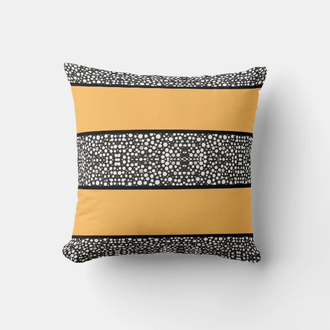 Raindrops I Big Stripes Horizontal  Cushion (Front)