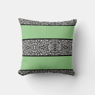 Raindrops I Big Stripes Horizontal Cushion