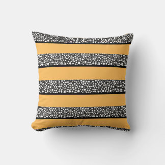 Raindrops I Small Stripes Horizontal Cushion