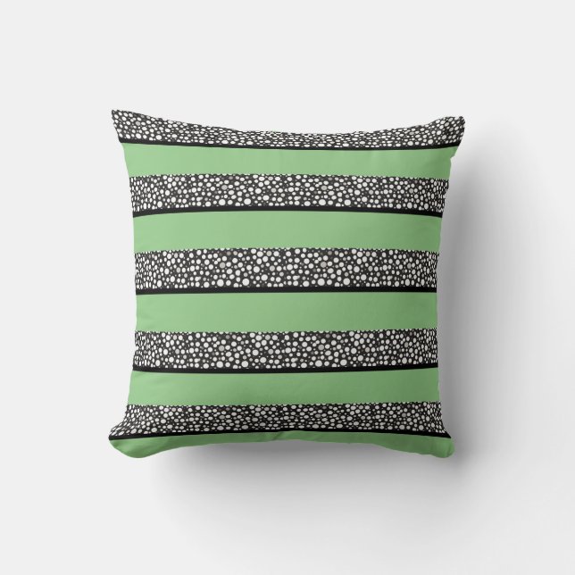 Raindrops I Stripes Cushion (Front)