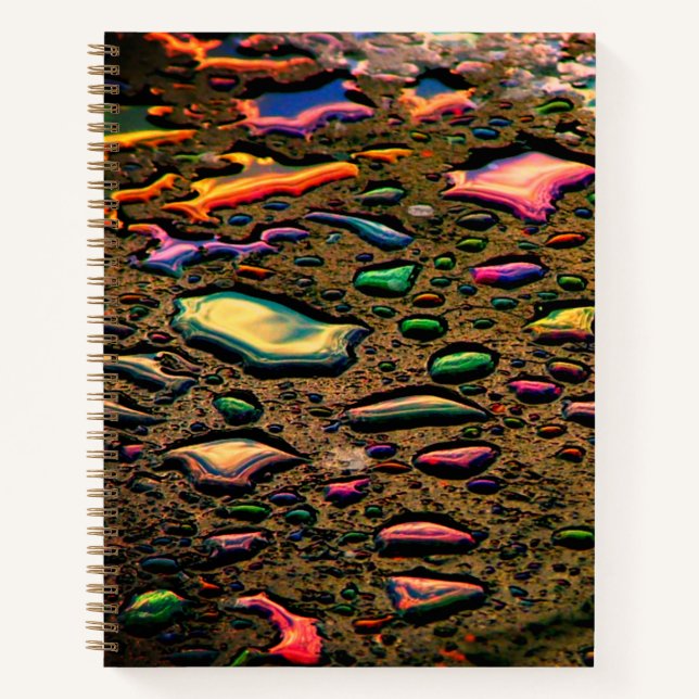 Raindrops Notebook (Front)