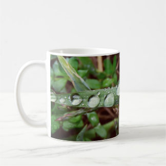 Raindrops on Grass Coffee Mug