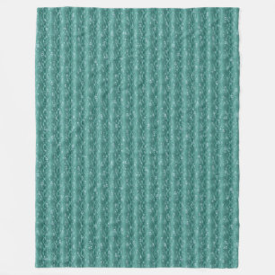 Raindrops on green Metal Fleece Blanket