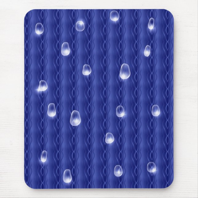 Raindrops on Metal Mouse Pad (Front)