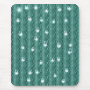 Raindrops on Metal Mouse Pad