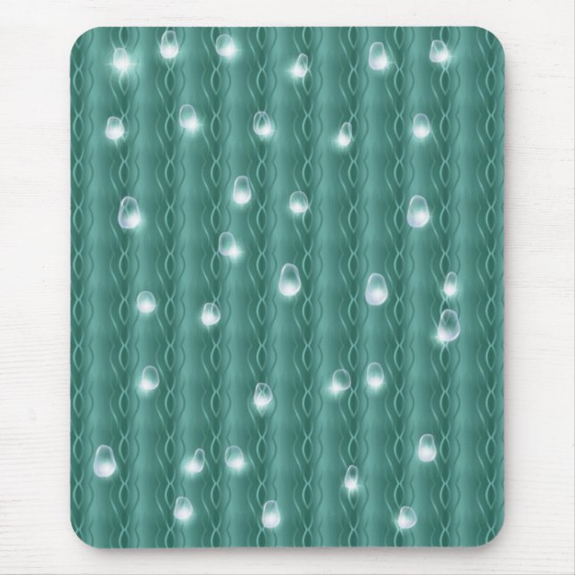 Raindrops on Metal Mouse Pad (Front)