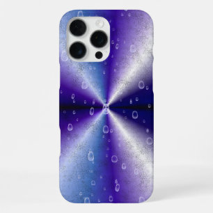 Raindrops on Purple Rainbow iPhone 16 Pro Max Case