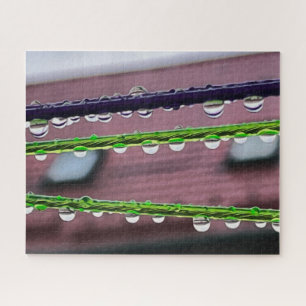 Raindrops on strings jigsaw puzzle
