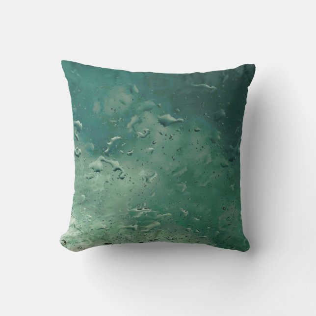 raindrops on the window  cushion (Front)