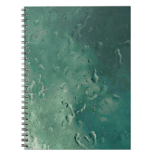 raindrops on the window notebook