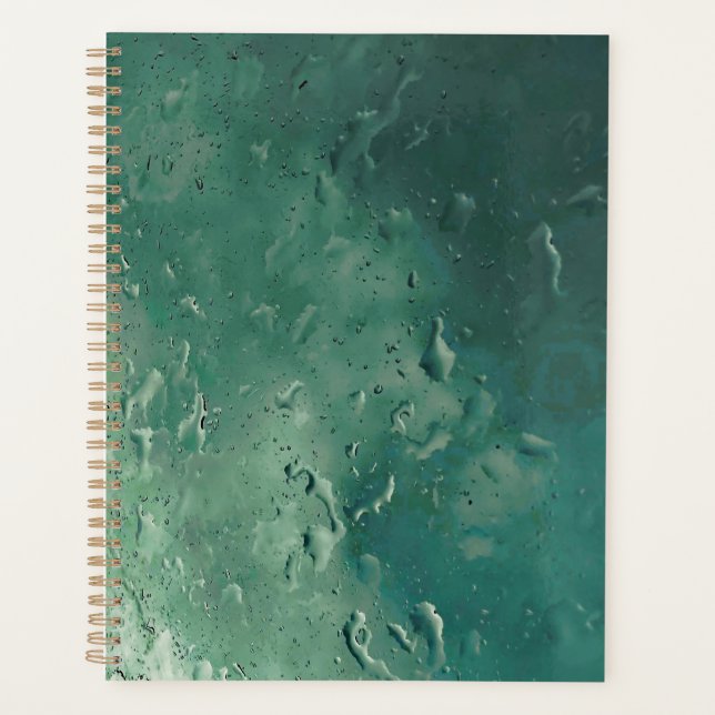 raindrops on the window  planner (Front)