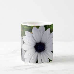 raindrops on white coffee mug