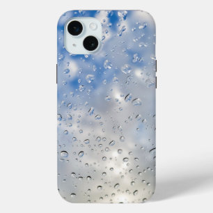 Raindrops On Window iPhone 15 Mini Case