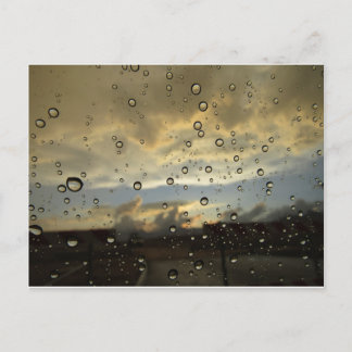 Raindrops Postcard