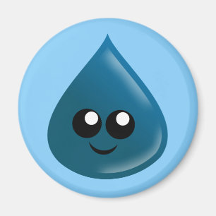 Raindrops, Tear Drops, Water drops, Magnet