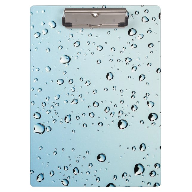 Raindrops Texture Clipboard (Front)