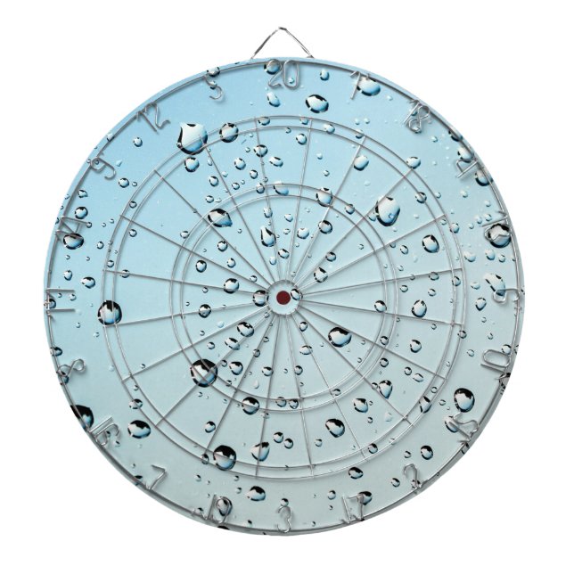 Raindrops Texture Dartboard (Front)