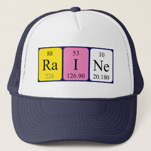 Raine periodic table name hat