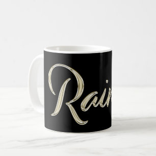 Rainer Name whitegold Tasse Teetasse Kaffetasse Coffee Mug