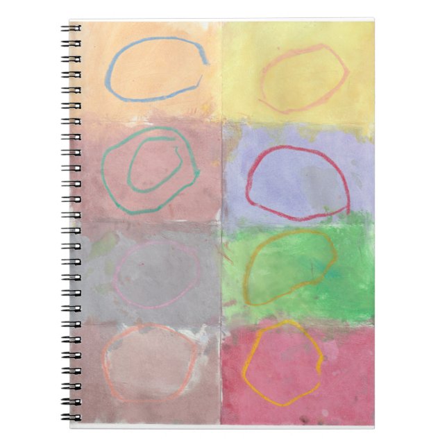Raine's concentric circles notebook (Front)